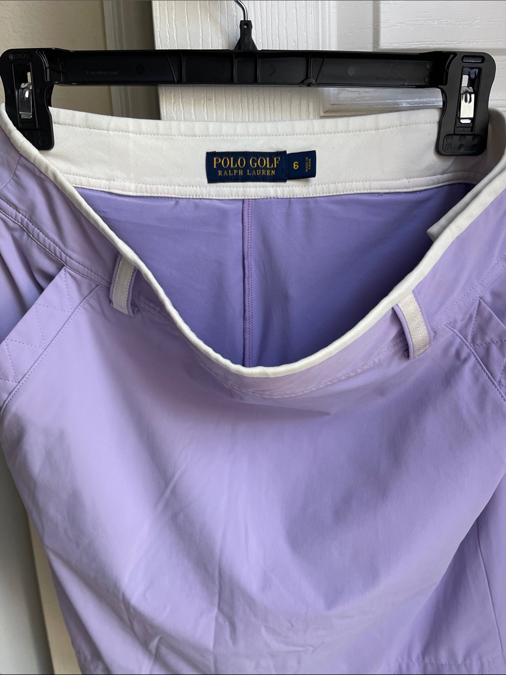 Polo by Ralph Lauren Lilac Golf Skort with White Trim - Picture 5 of 10